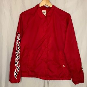Vans Off The Wall Flame Windbreaker